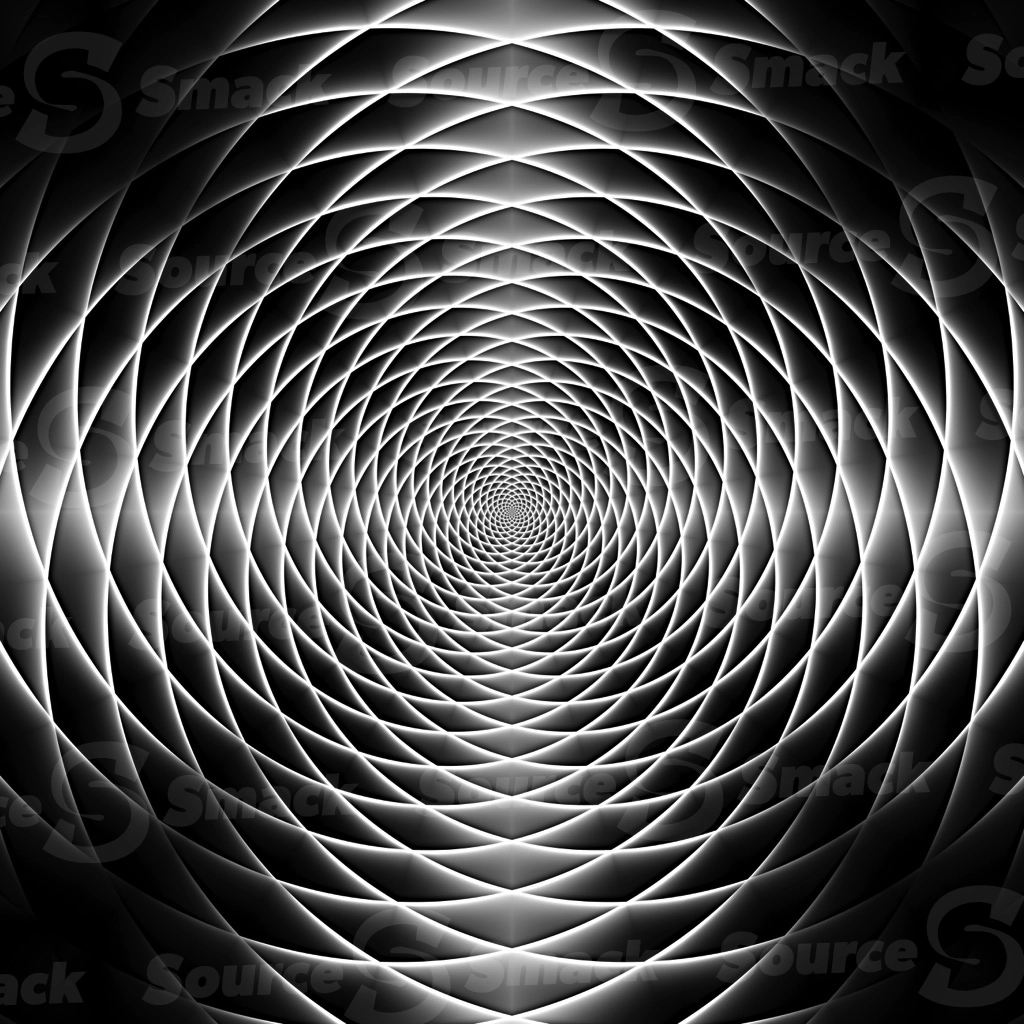A rasterized greyscale intersecting burst pattern