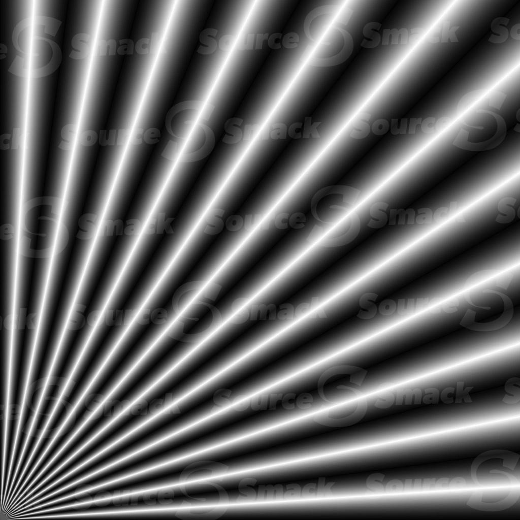 An angled gradient burst
