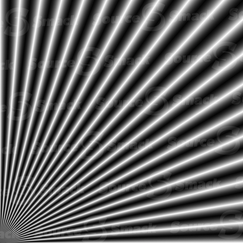 An angled gradient burst