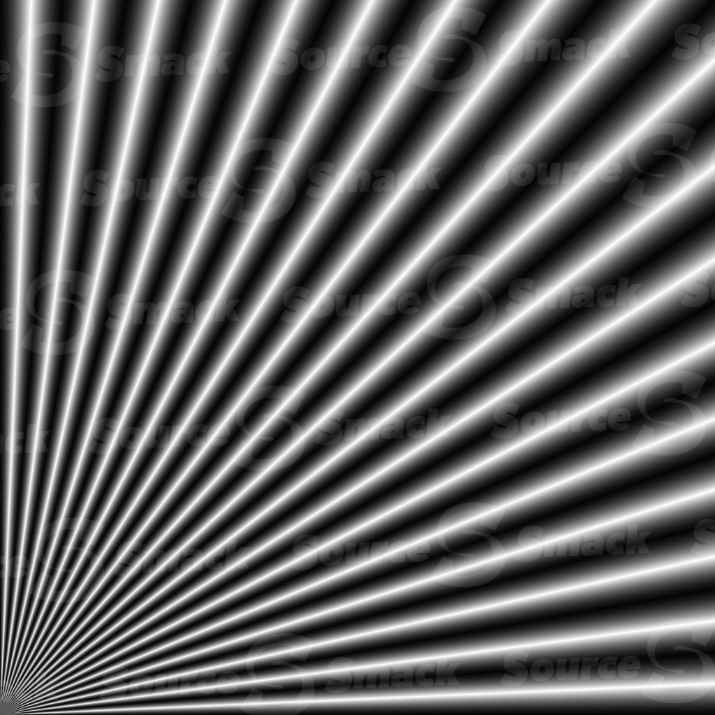 An angled gradient burst