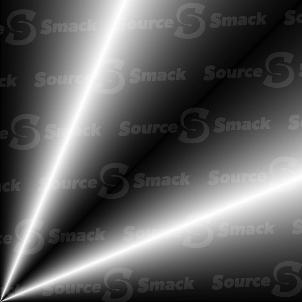 An angled gradient burst