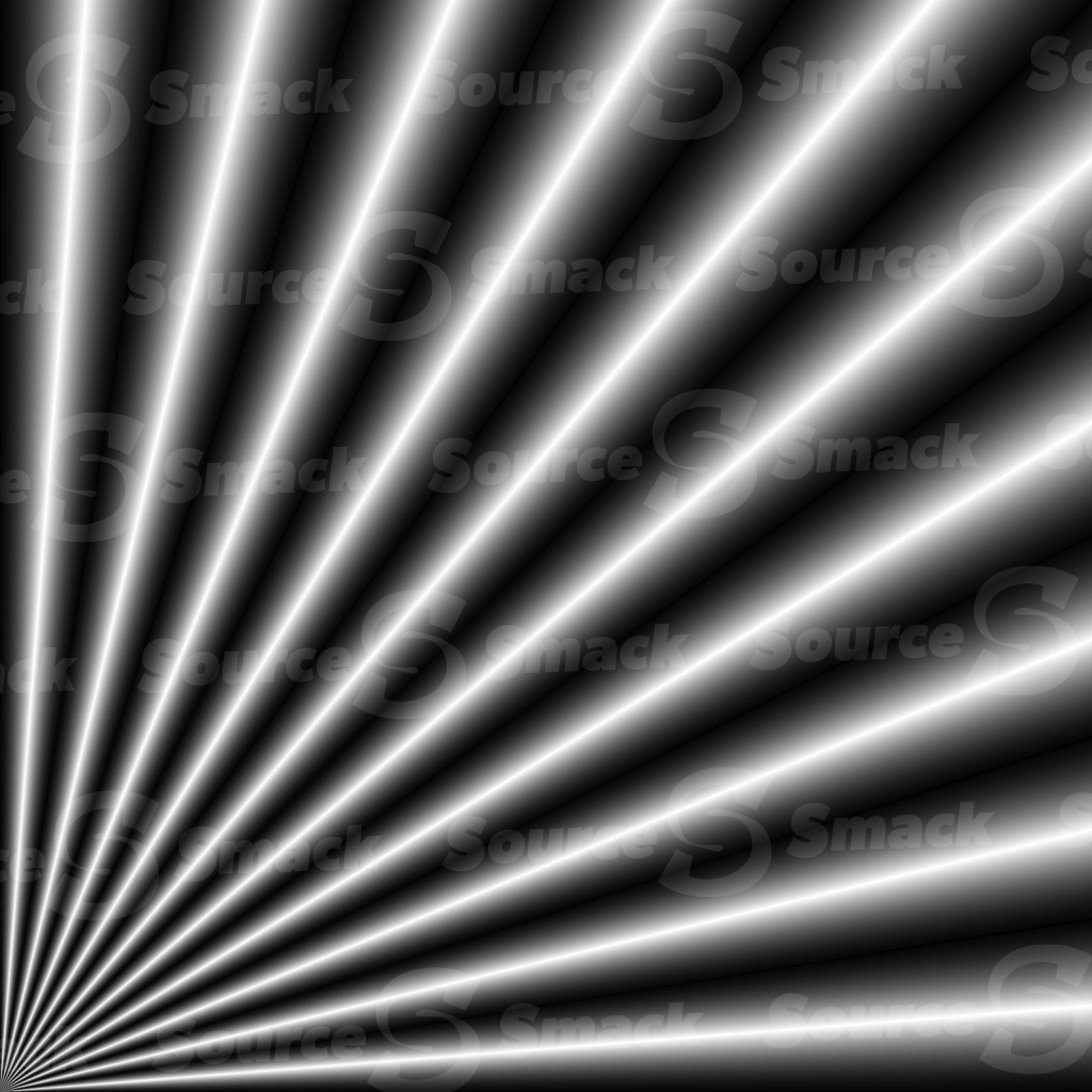 An angled gradient burst