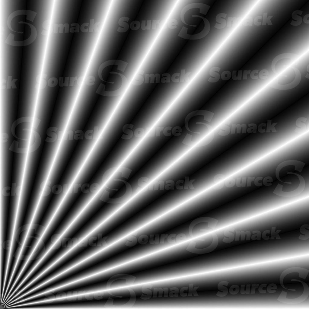 An angled gradient burst