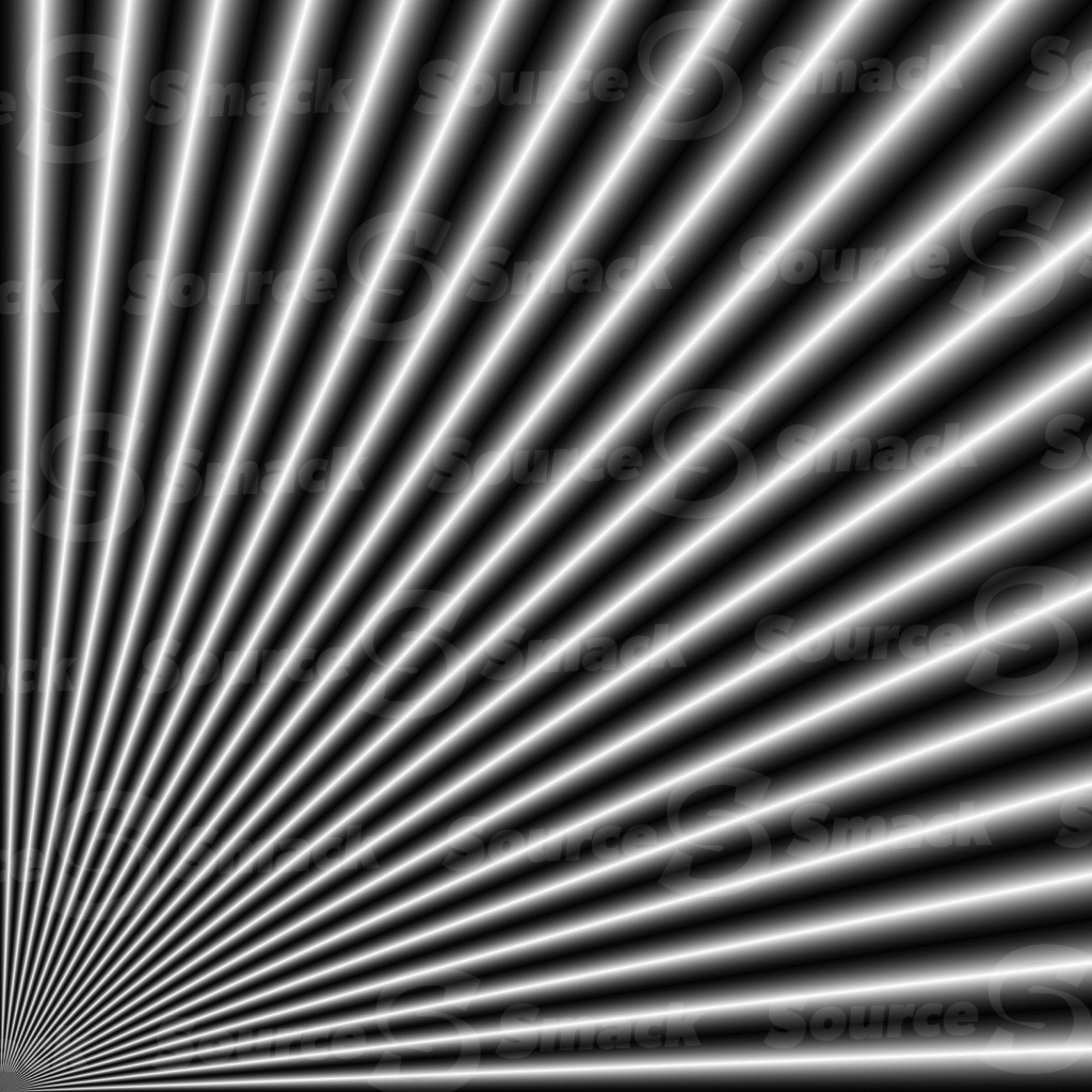 An angled gradient burst