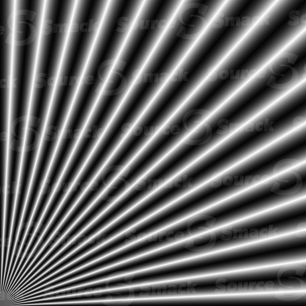 An angled gradient burst