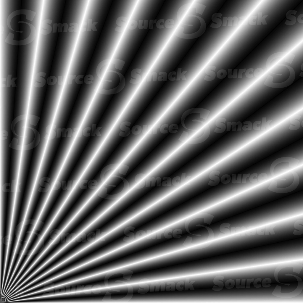 An angled gradient burst
