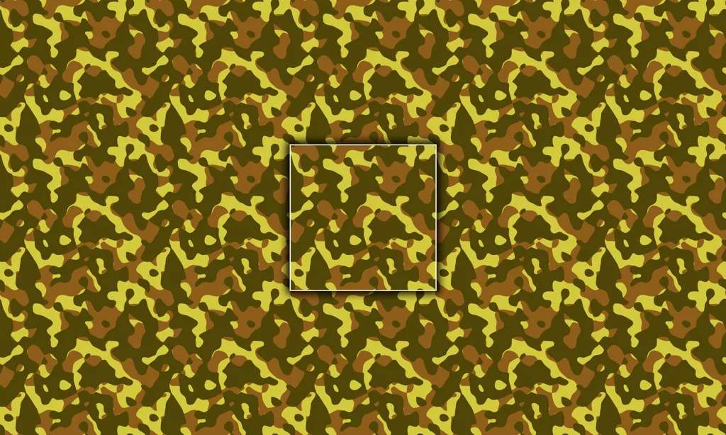 Military camouflage tile pattern