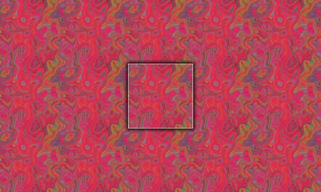 A swirling pattern of hypnotic bright color melting