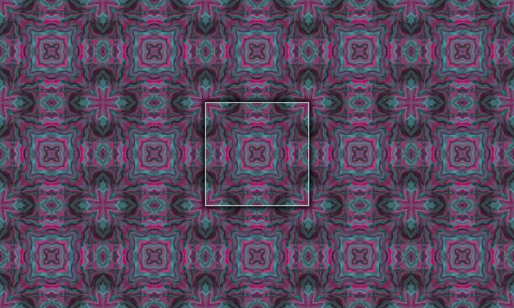 A swirling pattern of hypnotic bright color melting