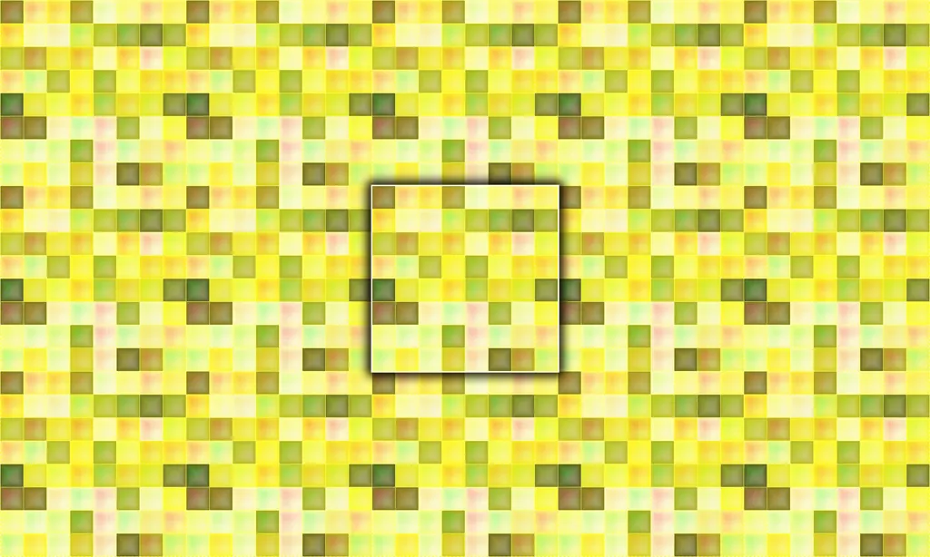 A micro painted pillowed effect stitched together in a monochromatic complementary color palette