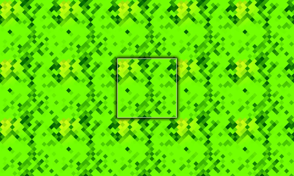 A digital data pixel pattern on a bright background