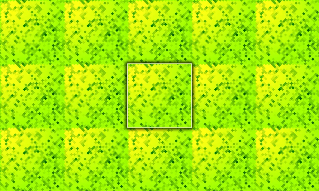A digital data pixel pattern on a bright background