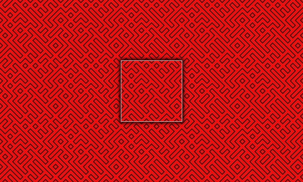 A seamless colored maze pattern