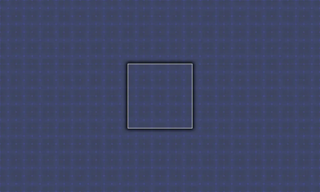 A segmented chalk squared tile with muted colors