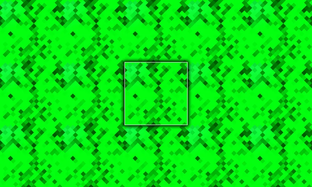A digital data pixel pattern on a bright background