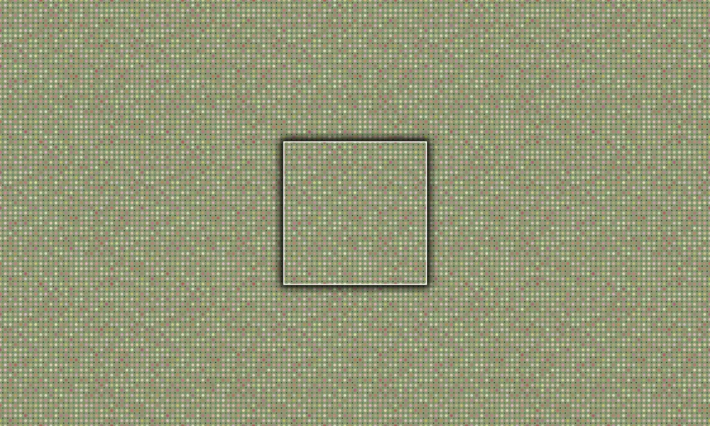 Various sized colorful dots in a offset patterned tile