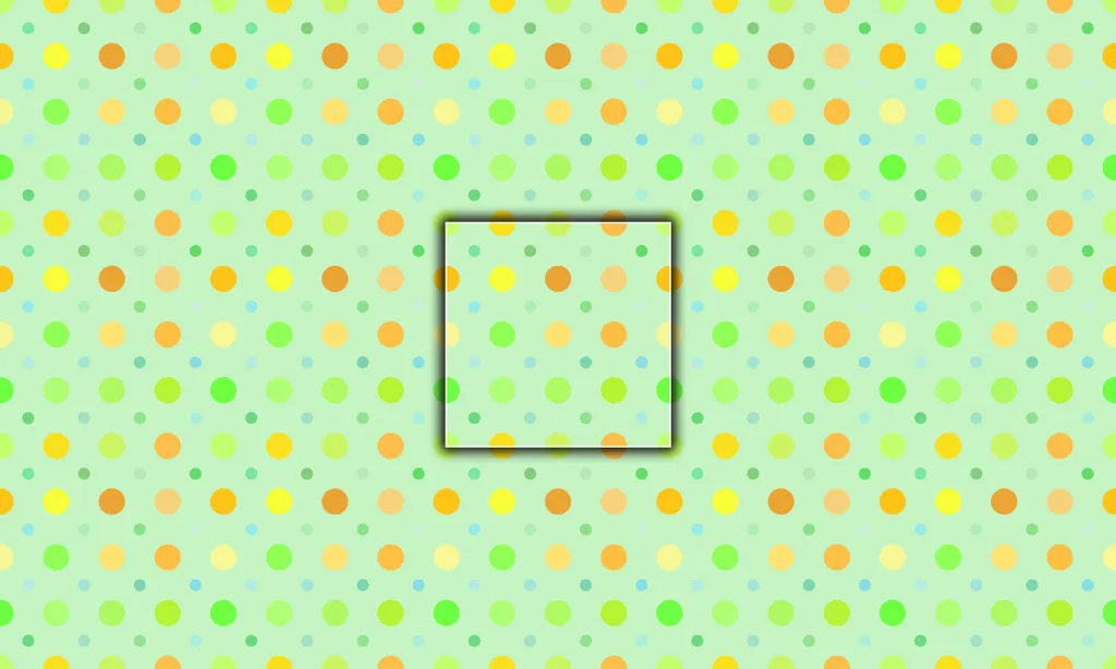 A comedy of whimsical polka dots as a tile
