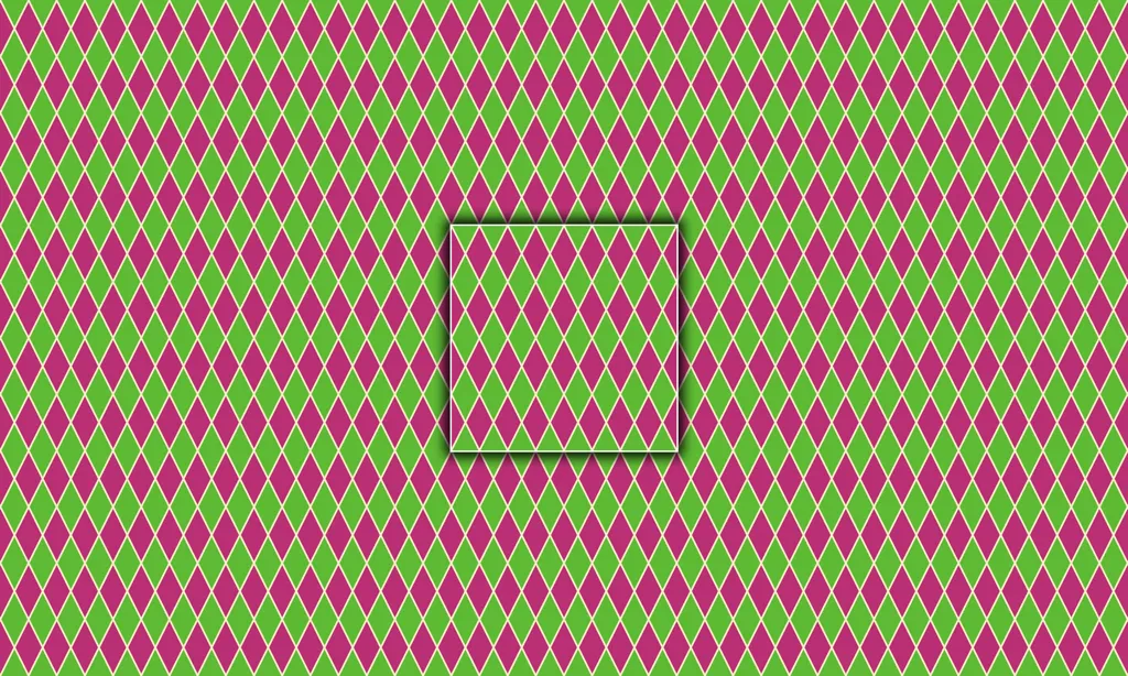 A colorful harlequin repeating tile pattern