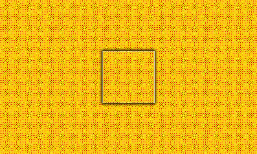 Various sized colorful dots in a offset patterned tile