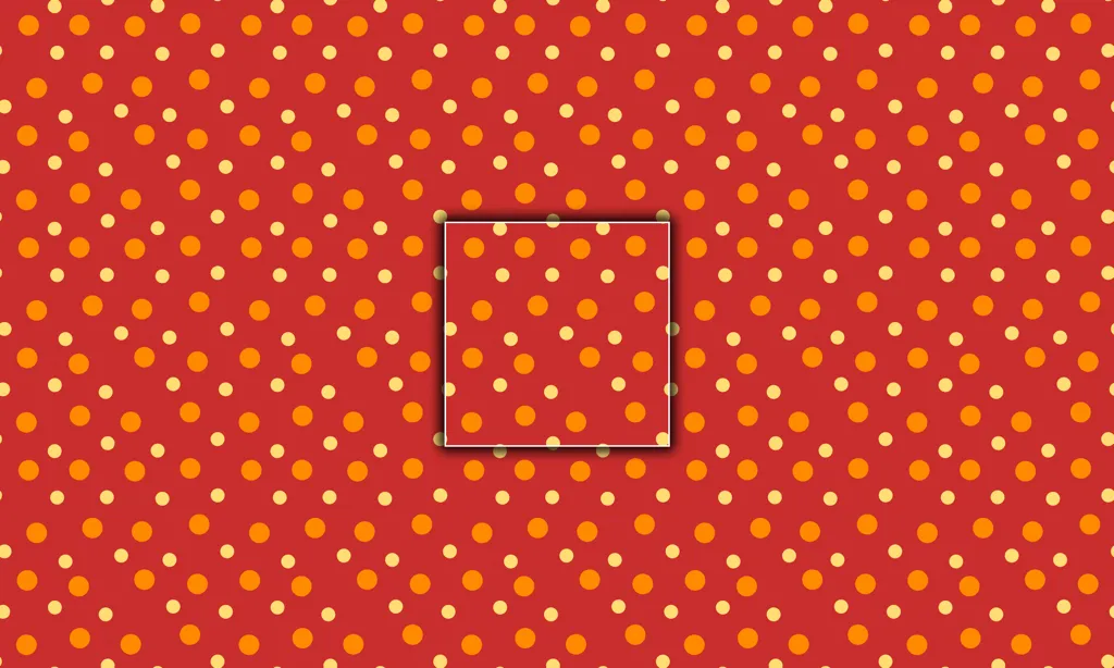 A comedy of whimsical polka dots as a tile