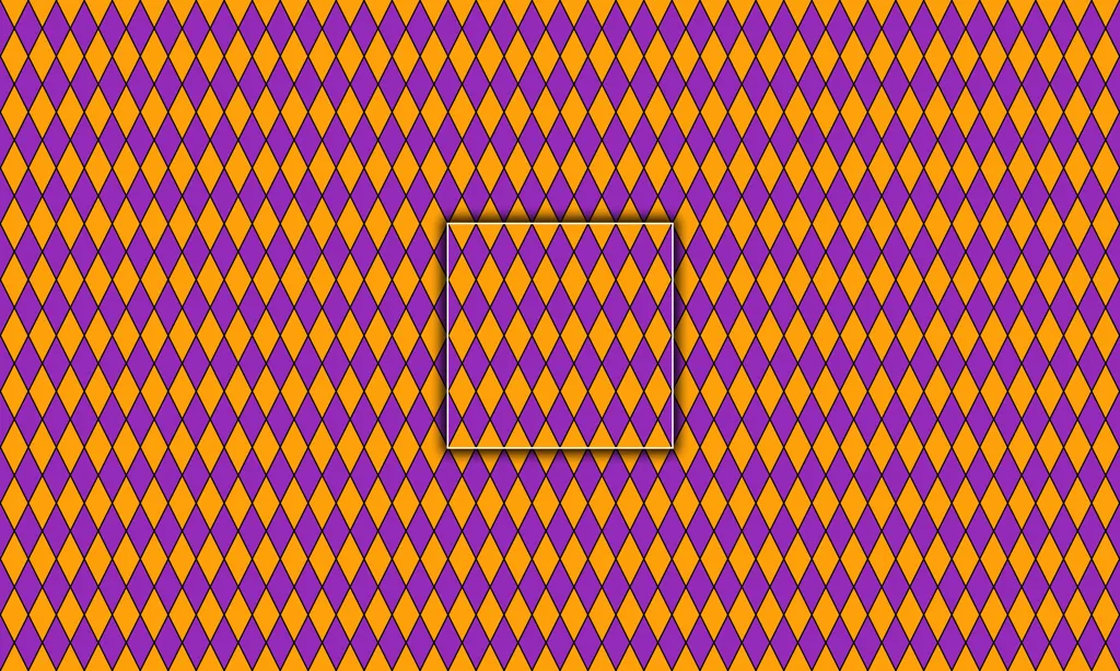 A colorful harlequin repeating tile pattern
