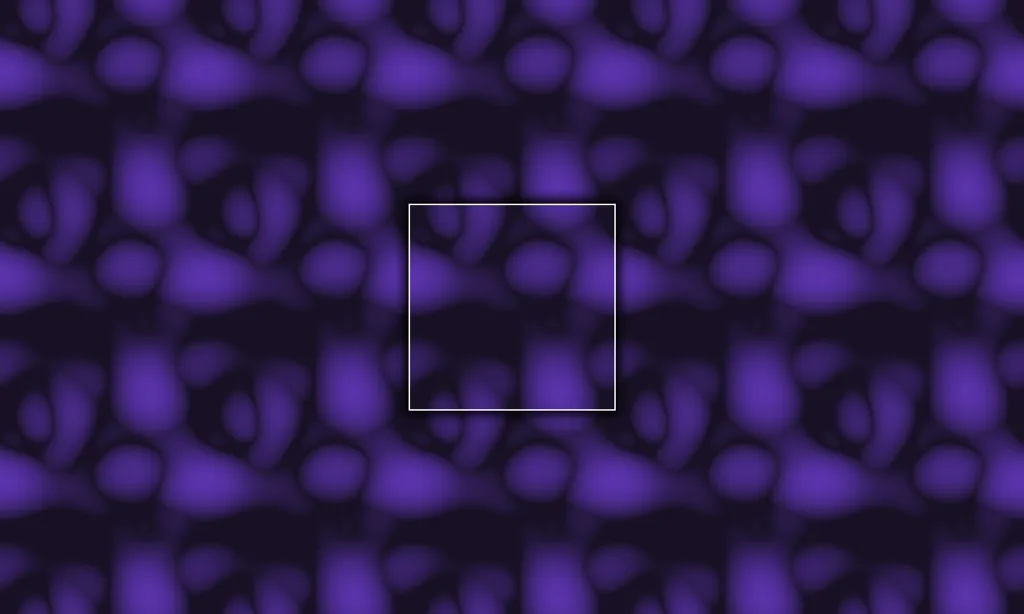 A abstract cosmic alien-like bacteria formation tile