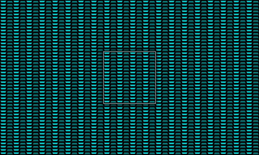 A robotic ribbed tile of metal plates