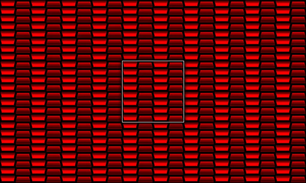 A robotic ribbed tile of metal plates