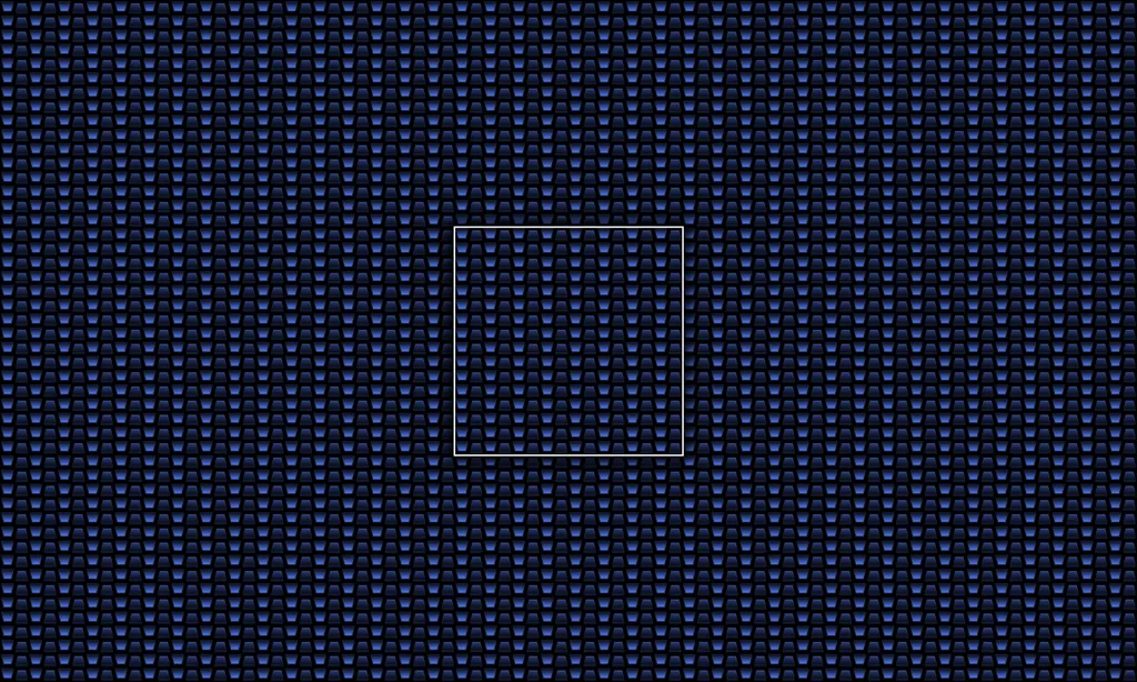 A robotic ribbed tile of metal plates