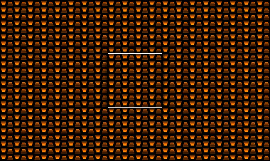 A robotic ribbed tile of metal plates