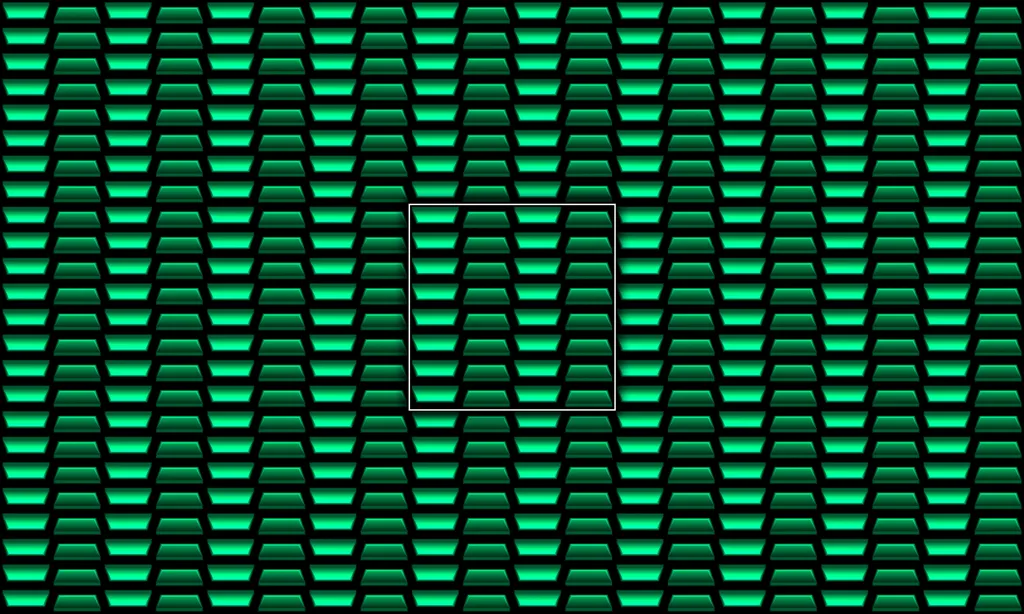 A robotic ribbed tile of metal plates