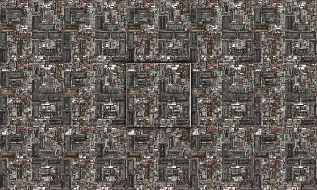 A 3D complex mechanical circuit board of metallic components