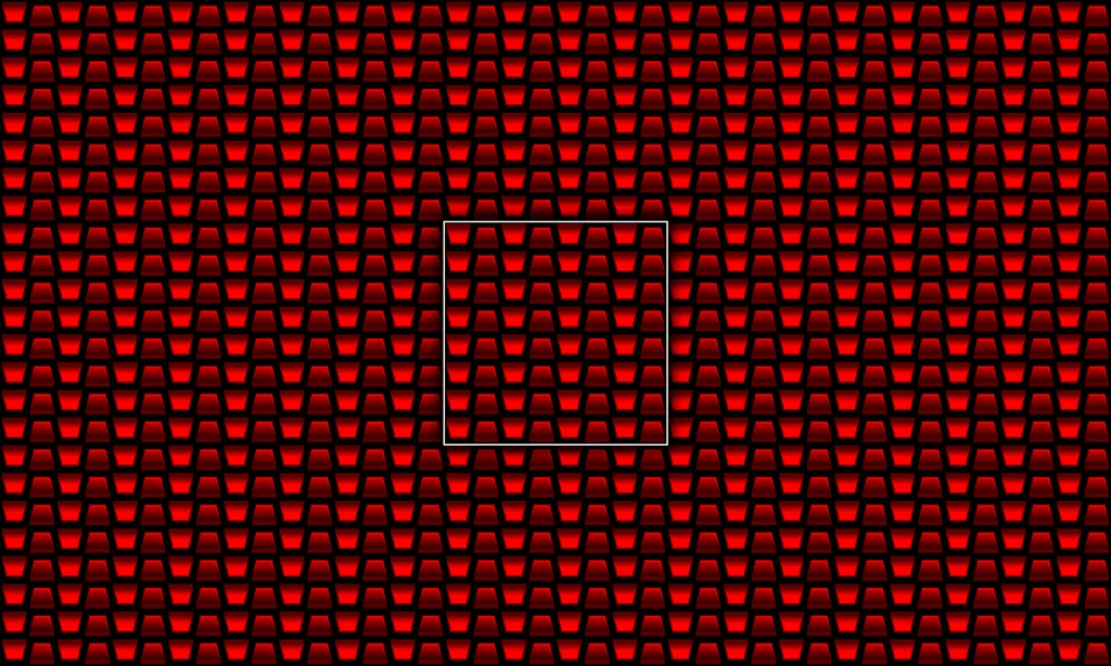 A robotic ribbed tile of metal plates