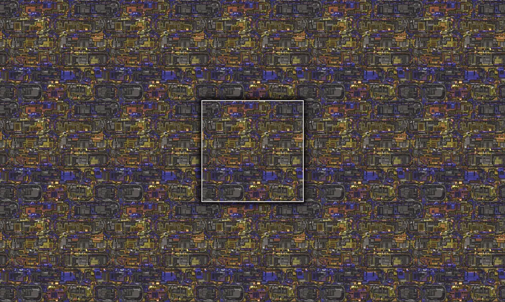 A 3D complex mechanical circuit board of metallic components