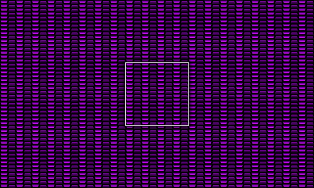 A robotic ribbed tile of metal plates