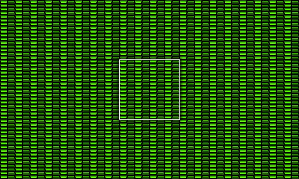 A robotic ribbed tile of metal plates