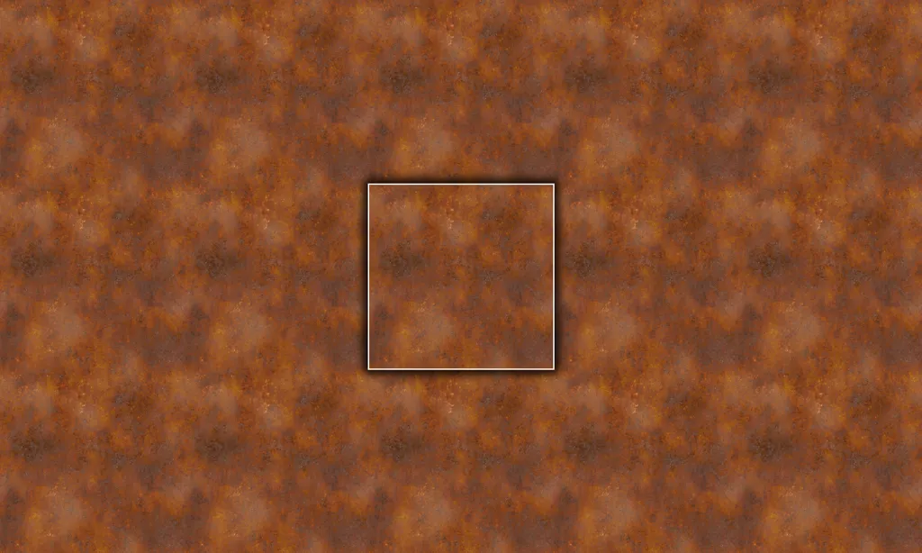A severe colorful metal rusted patterned tile
