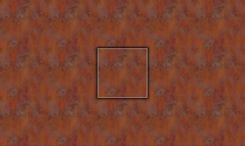 A severe colorful metal rusted patterned tile
