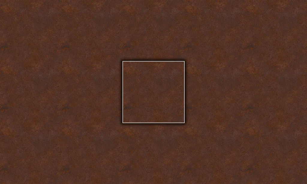 A severe colorful metal rusted patterned tile