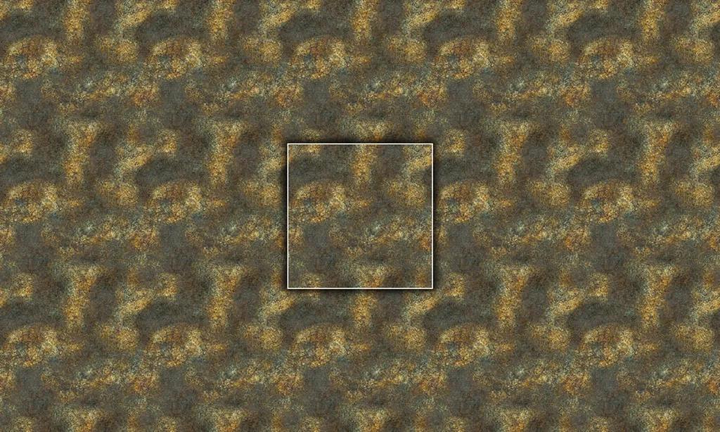 A severe colorful metal rusted patterned tile