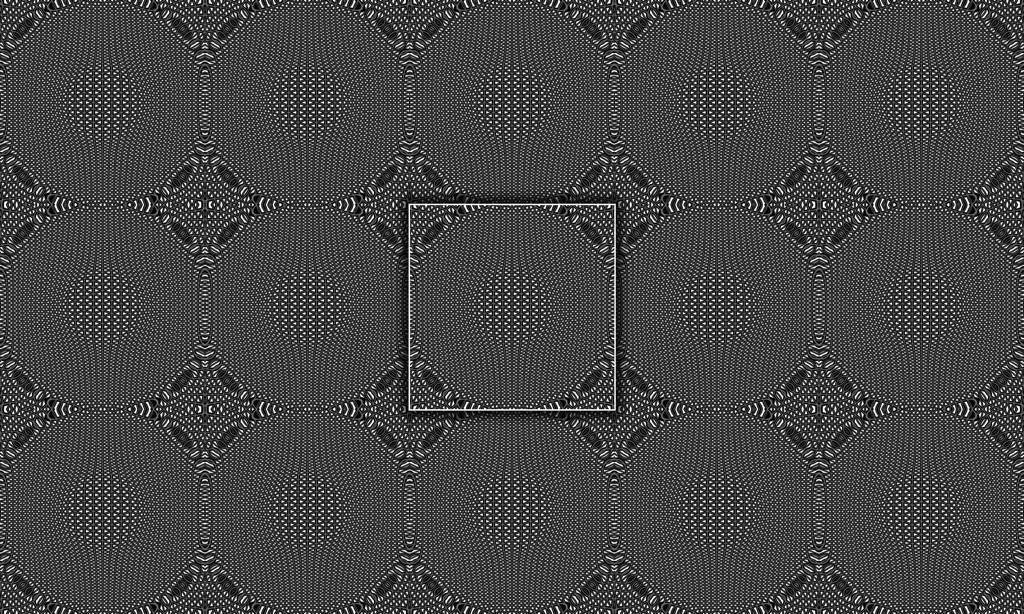 Op art abstract tile design