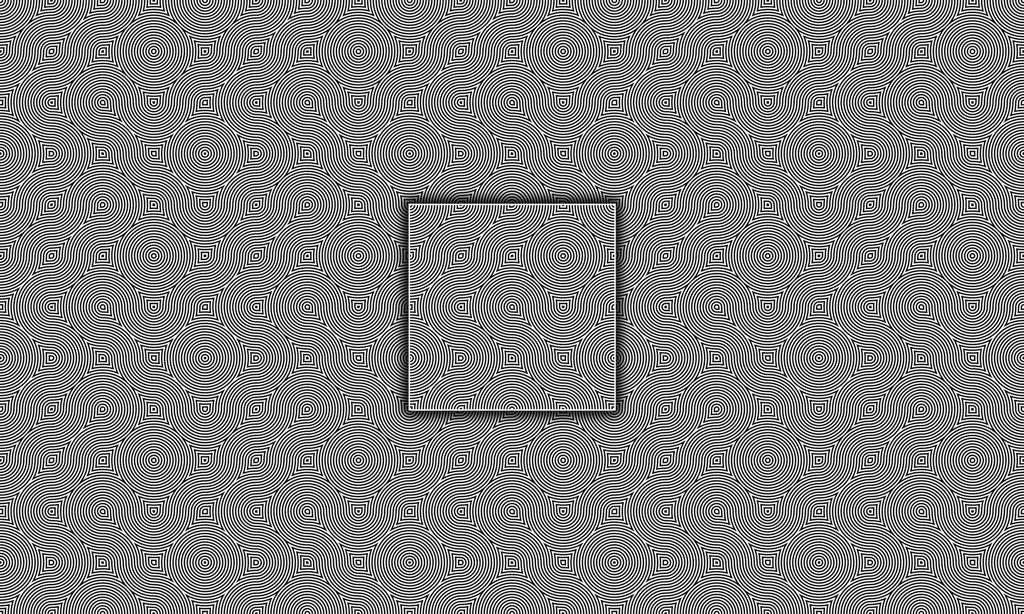 Interlocking tiled curved greyscale pattern