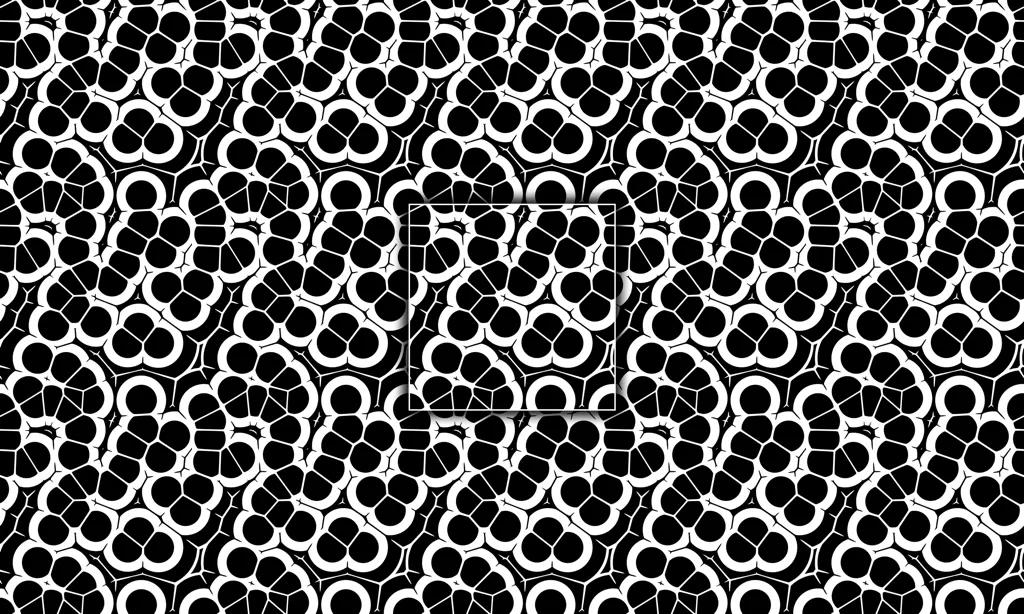 A cluster of black cellular jelly blobs