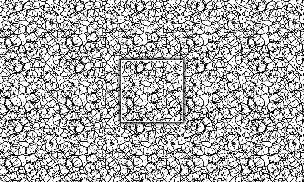 A jumbled tangled string mess texture