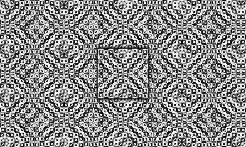 Interlocking tiled curved greyscale pattern