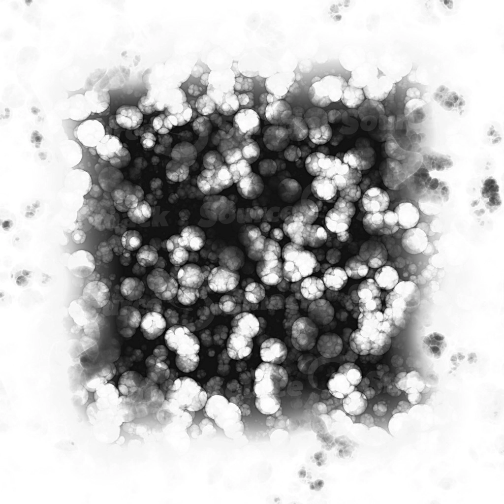 A mask of celluloid film erosion