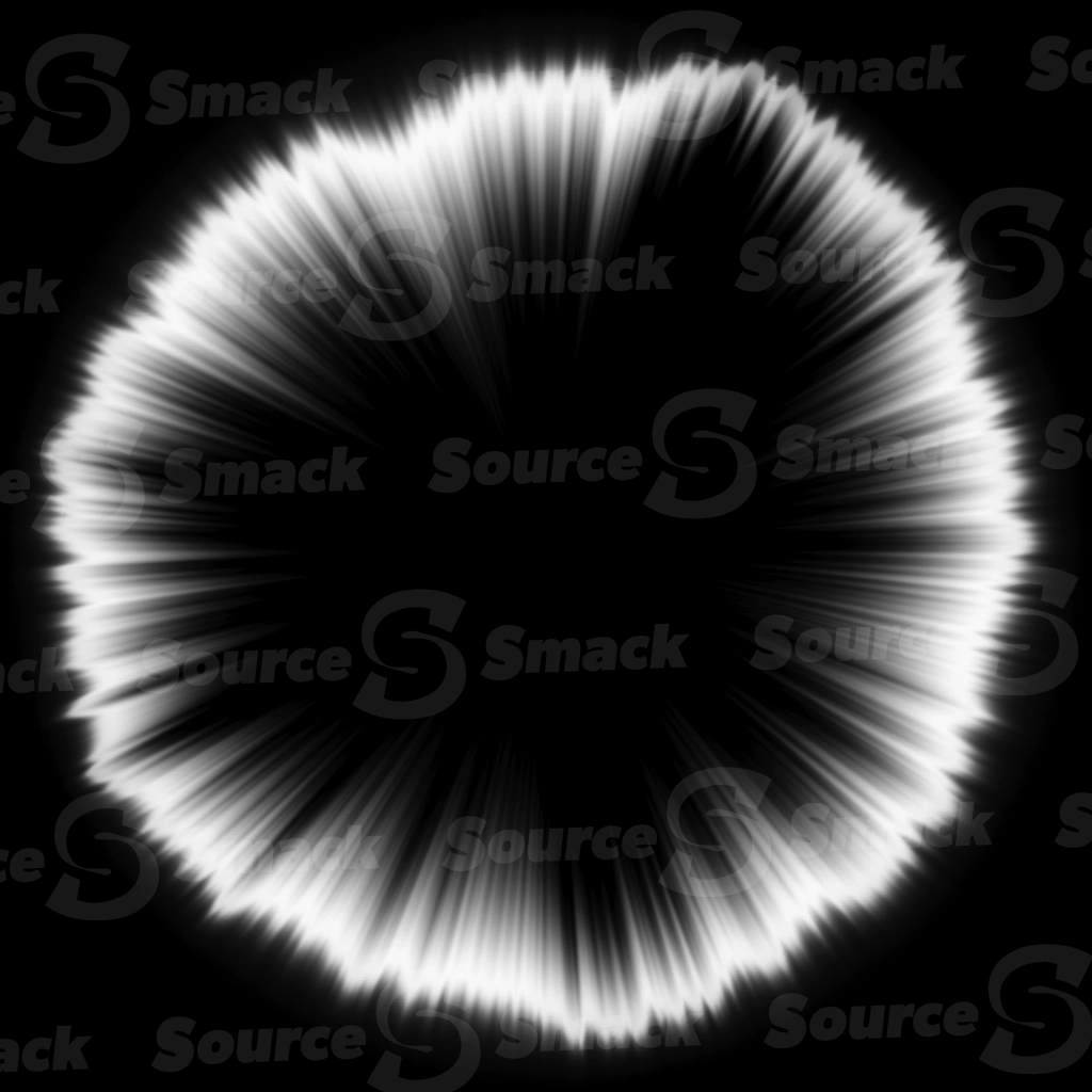 An iris shaped greyscale expanding mask