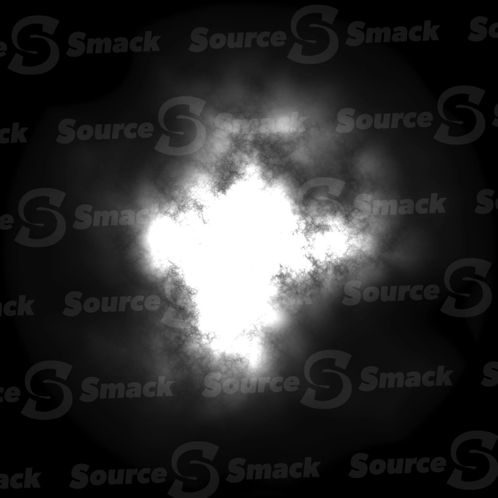 A cloudy storm-like magical revealing greyscale mask
