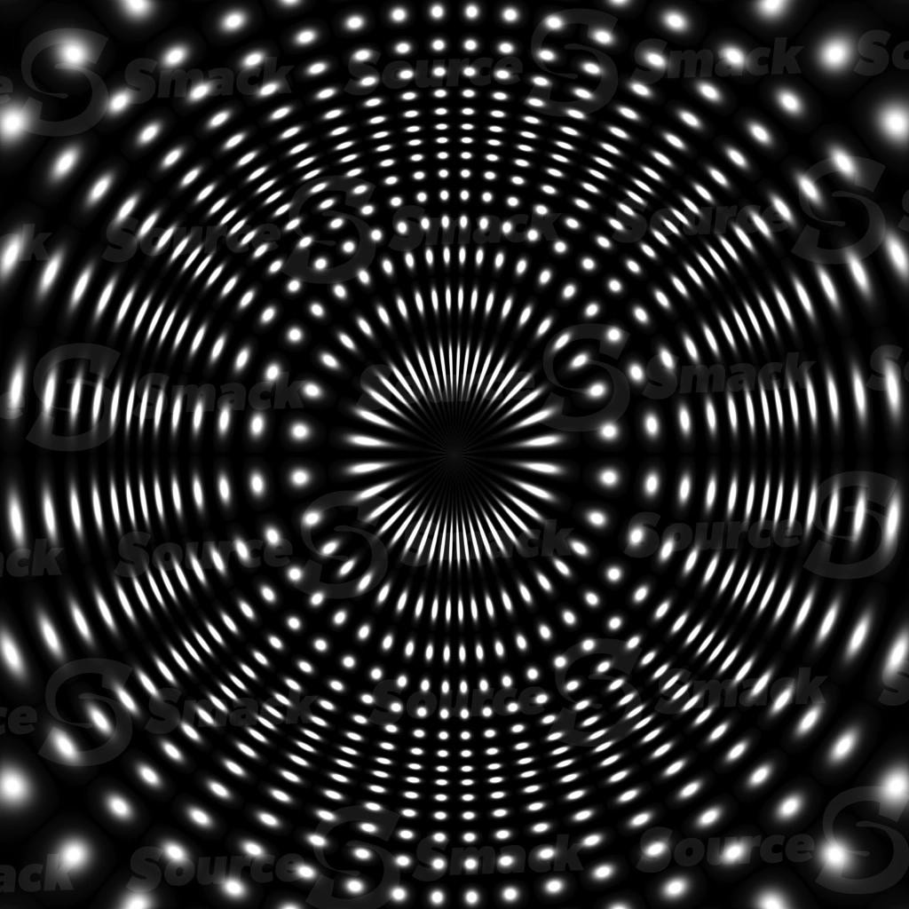 A geometrical bursting lightshow greyscale mask