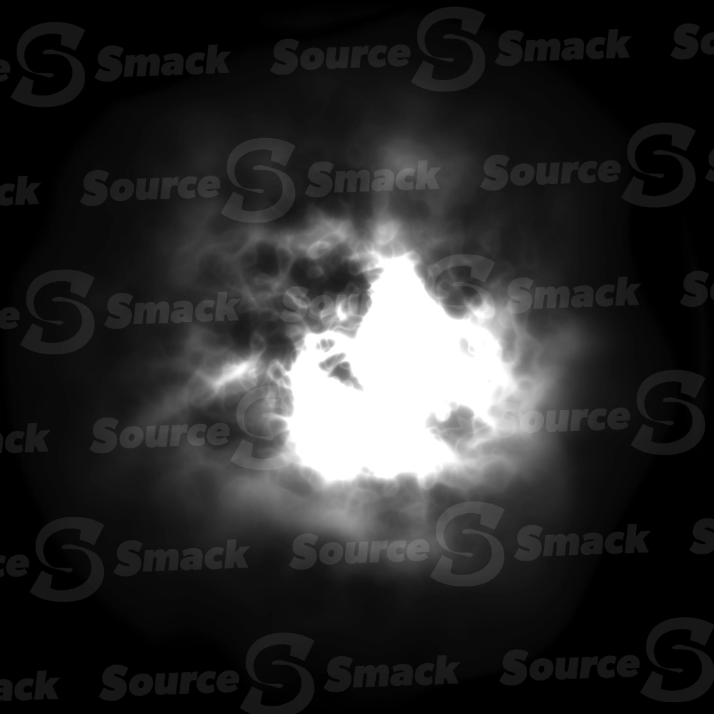A cloudy storm-like magical revealing greyscale mask